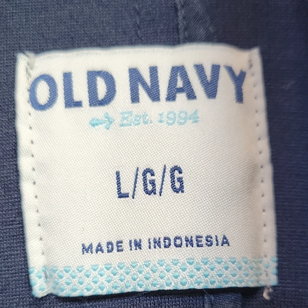 Old Navy Classic Navy Button Blazer Jacket Size Large